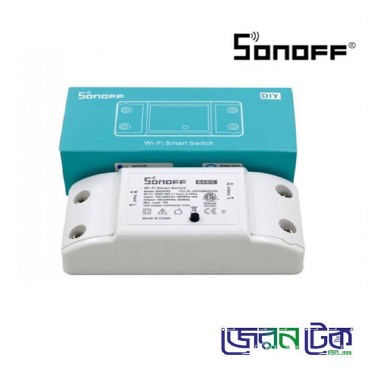SONOFF Basic R2 10A Wi-Fi IoT Smart Switch,App Control, Timer