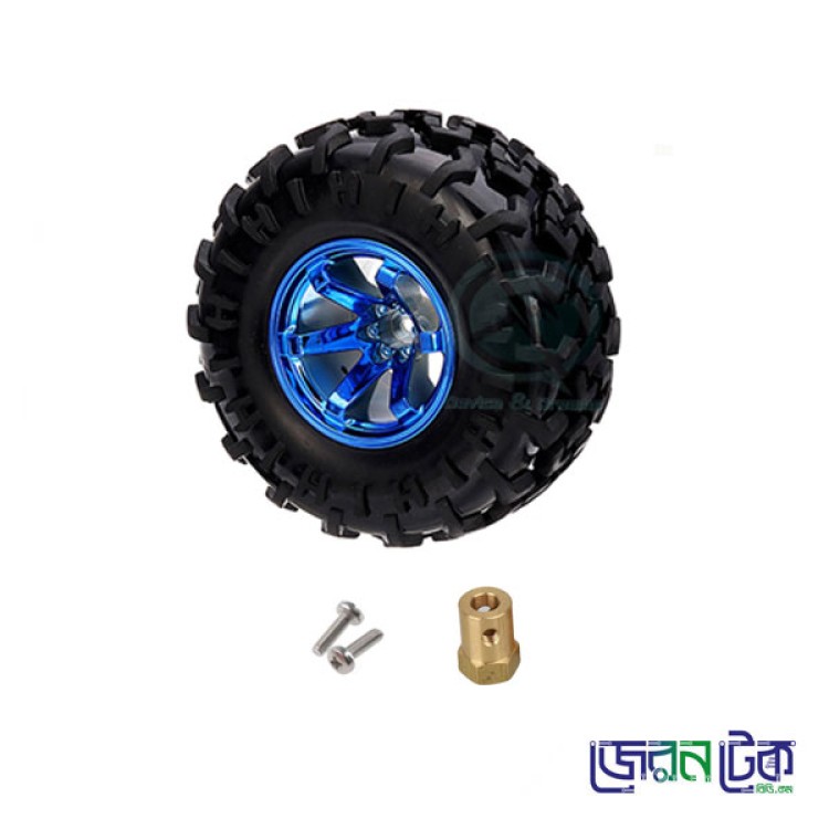 5 Inch Off-Road Wheel_Rc Wheel With Hex Coupling Coupler_130x60mm