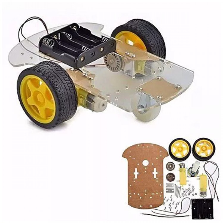 Robot Car Chassis_ Smart 2WD Car Chassis