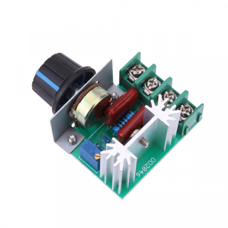 Adjustable Voltage Regulator Motor Speed ​​Controller_2000W AC Motor Speed ​​Controller 50A 50-220V