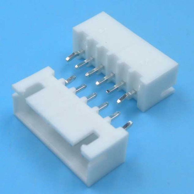 Electrical Wafer Male 6 Pin Panel Connector