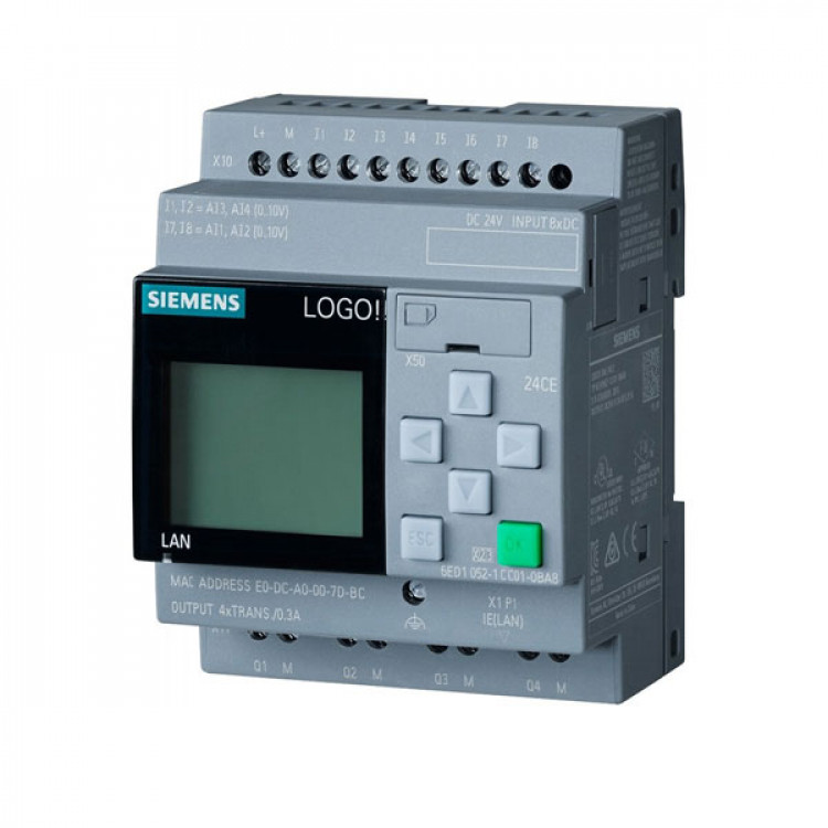 Siemens LOGO PLC CPU 6ED1052-1FB08-0BA0