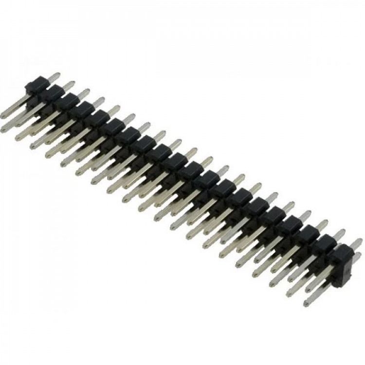 Male Double Row (2×20)40 Pin Header Strip