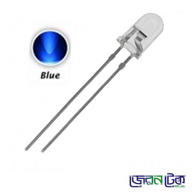 Transparent  LED 5mm Blue Color