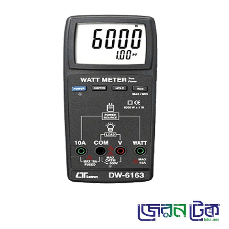 Lutron DW 6163 Digital Watt Meter