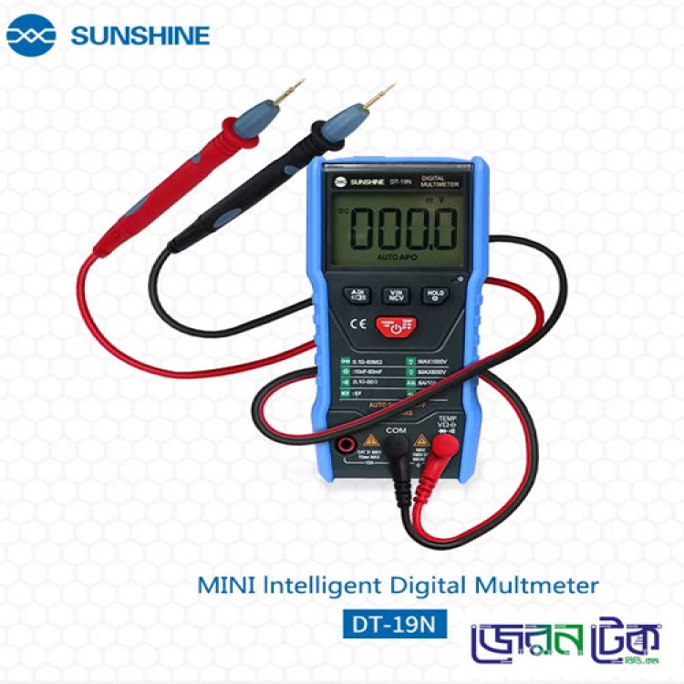 SUNSHINE DT-19N Digital Multimeter Profession for Mobile Repair.