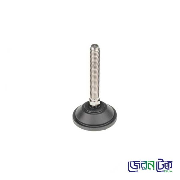 Rubber Base Thread Leveling Feet Mounts 30mm*40mm