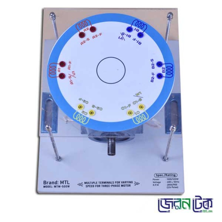Multiple Terminals for varying speed for three-phase motor.