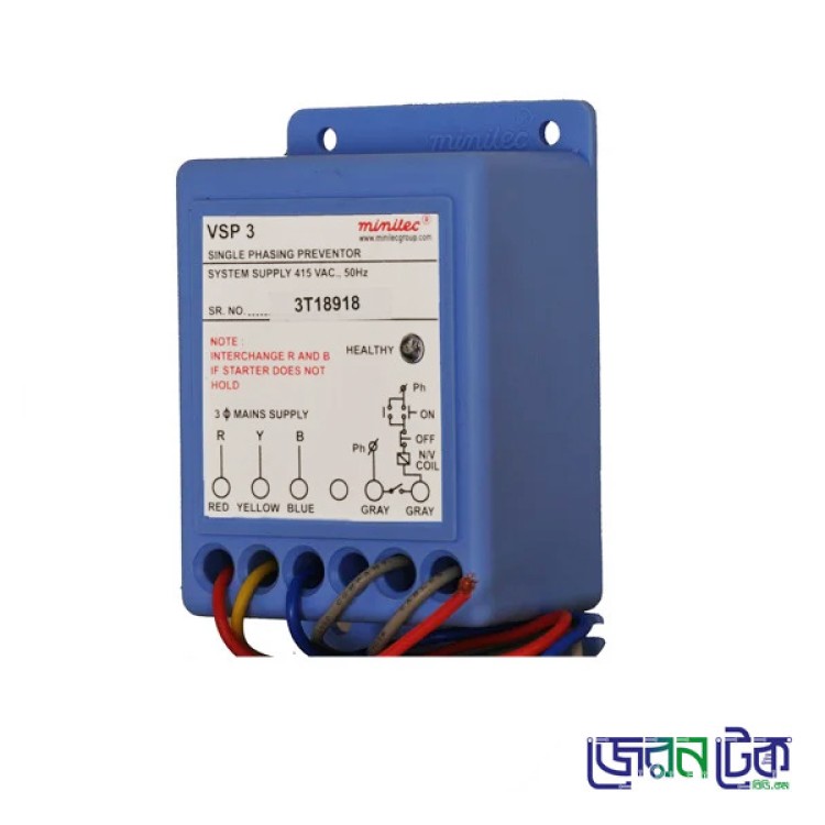 Phase Failure Relay Single Phase VSP 3