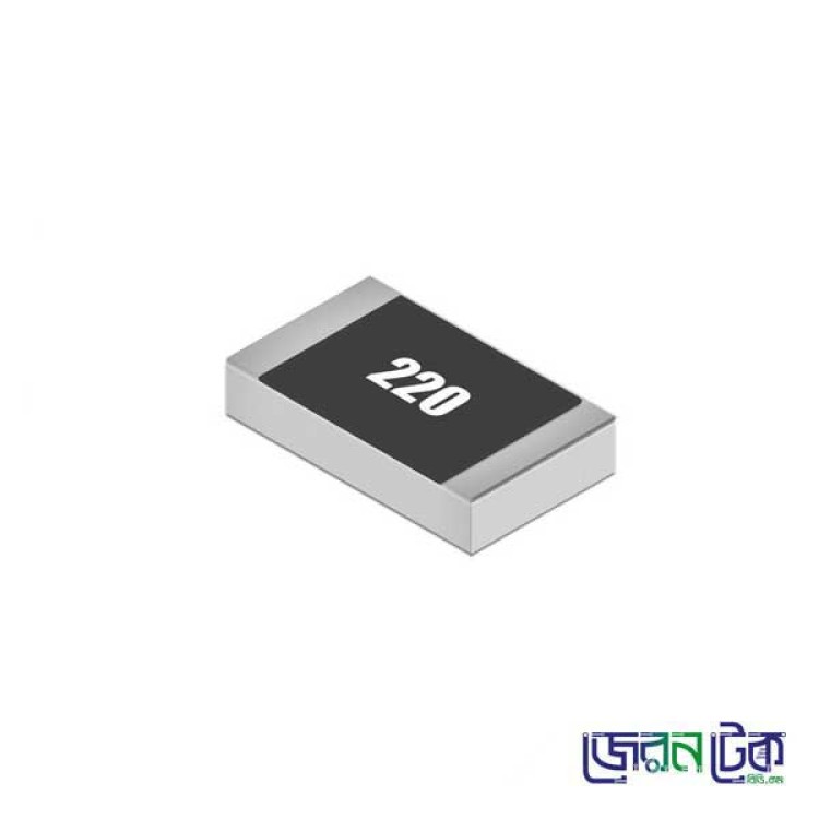 220 Ohms SMD Resistor.