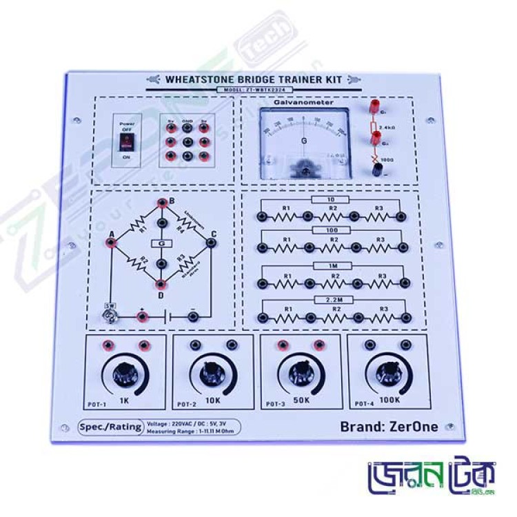 Wheatstone Bridge Trainer Kit.