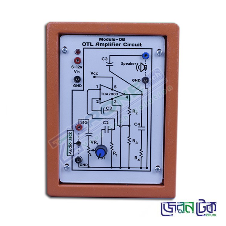 OTL Amplifier Circuit Module.