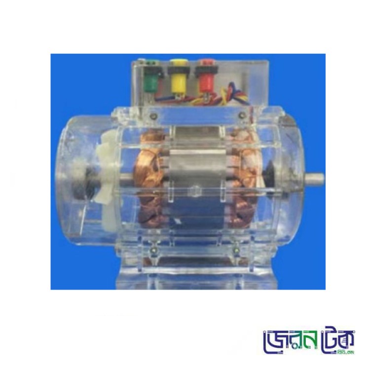 Transparent Universal Motor ( AC & DC Supply )