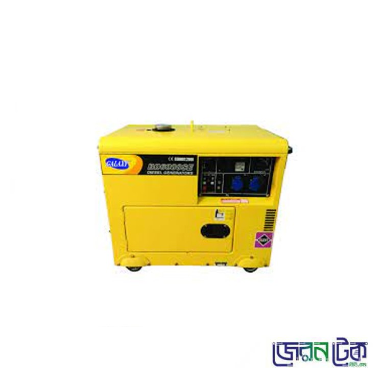 Diesel-Power Ac Generator With Diesel Engine.