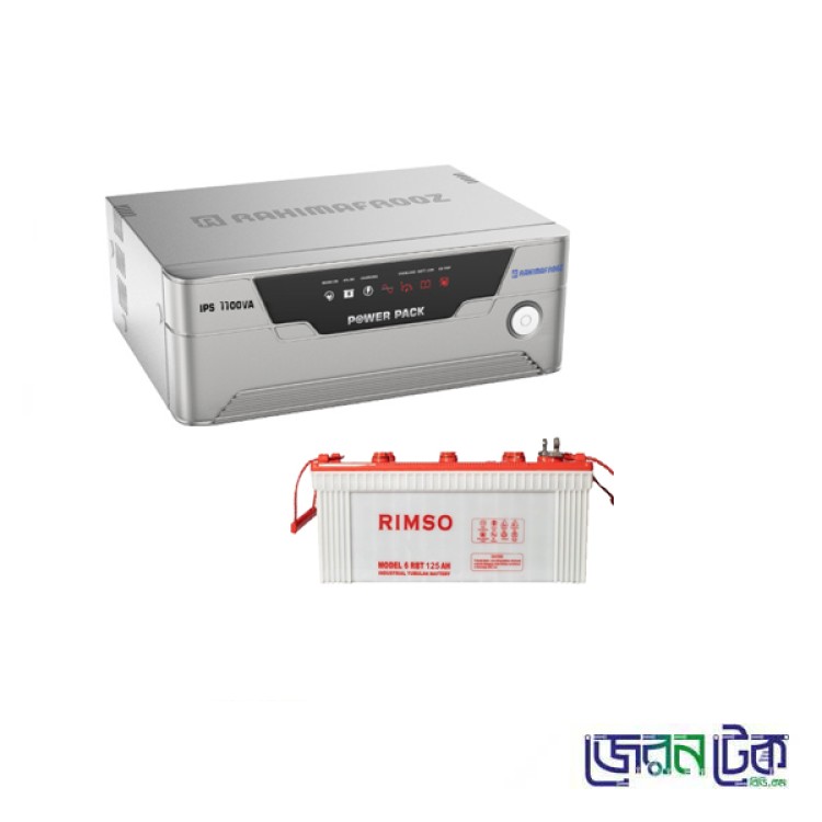 Rahimafrooz IPS 1100VA with 12V Battery Set