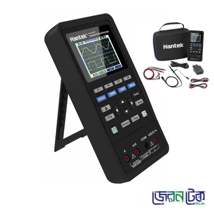 Hantek 2D72 2-Channels 70MHz 250MSa/s 3in1 Digital Oscilloscope DSO + Multimeter + Signal Generator