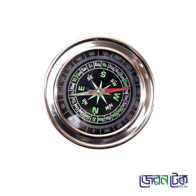 Small Magnetic Compass 50mm Full SS Travel Compass