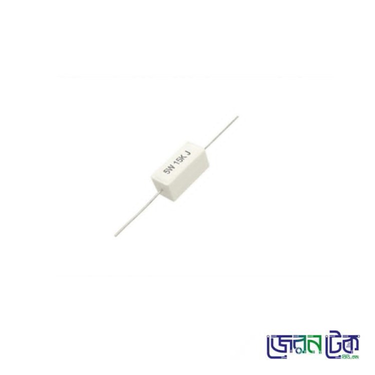 15k Ohm 5W Ceramic Resistor