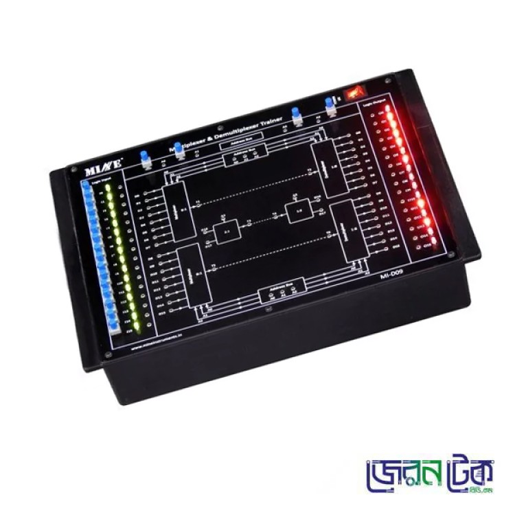 Multiplexer Demultiplexer Trainer Kit