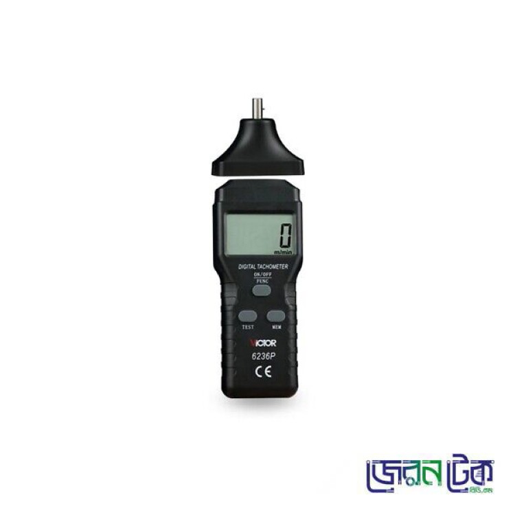 Victor DM6234P Handheld Non-contact Laser Digital Photo Tachometer