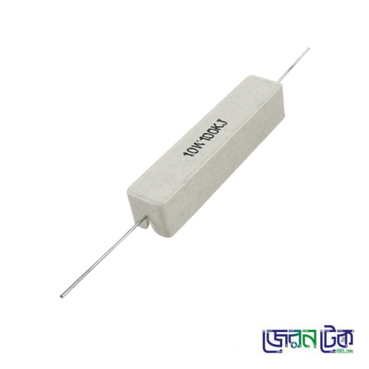 100K 10 Watt Ceramic Resistor