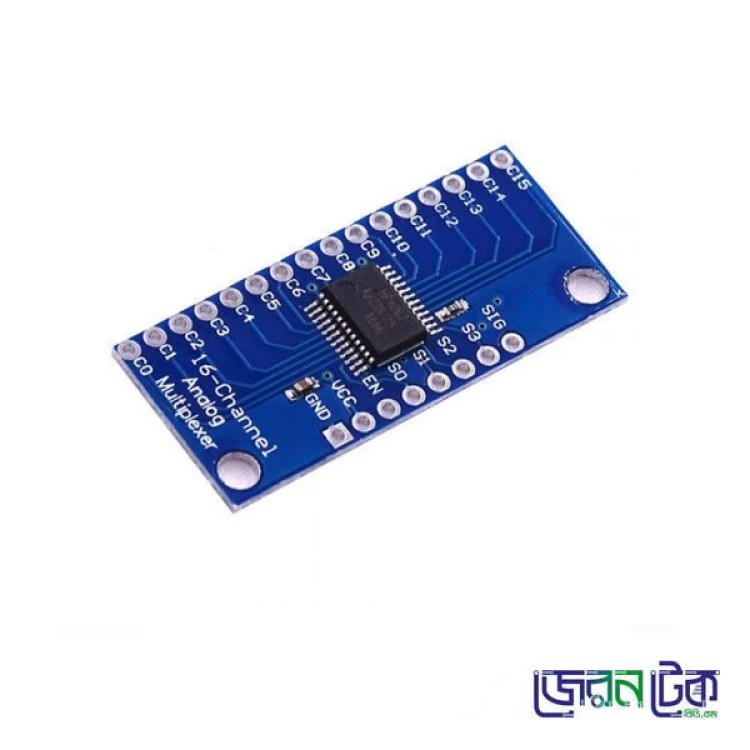 CD74HC4067 CMOS 16-Channel Analog-Digital Multiplexer Module