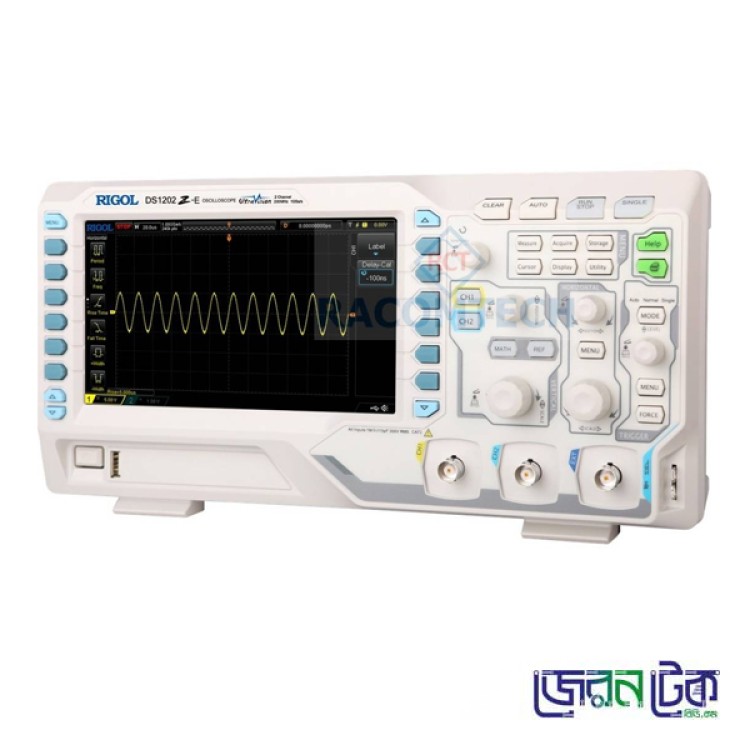 Rigol DS1202Z-E 200MHz 2CH Storage Digital Oscilloscope