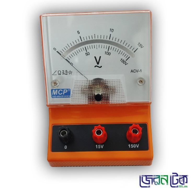 Analog AC Voltmeter ACV-1 | 0-15-150V-MCP