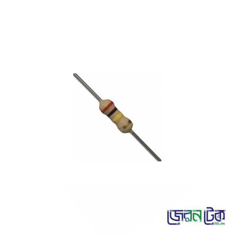 200K Ohm 0.5W Carbon Film Resistor