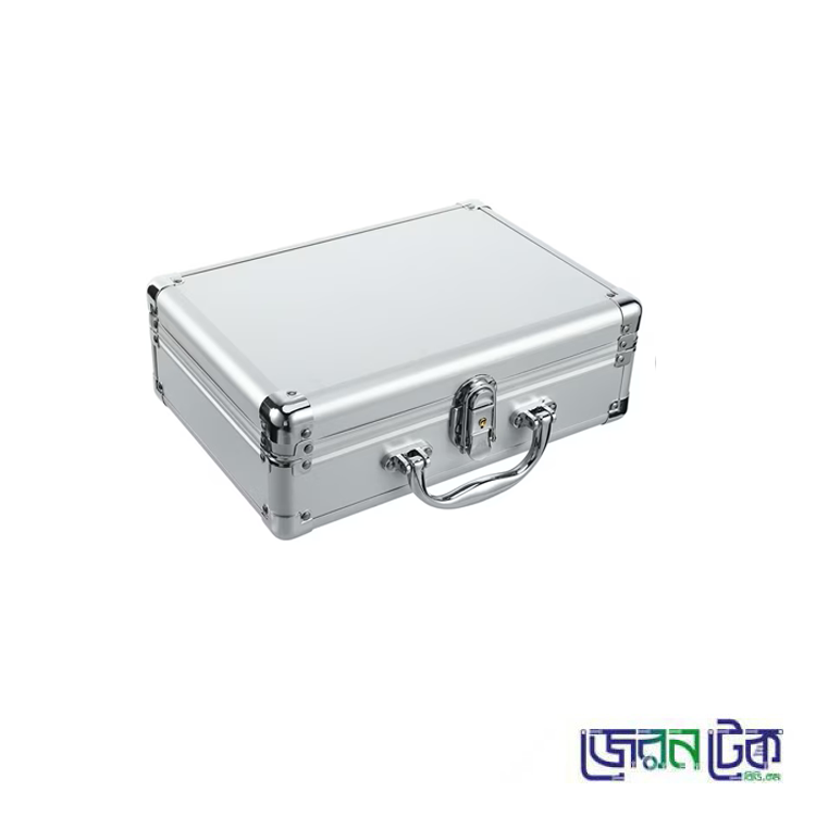 Aluminium Briefcase Enclosure Tool Box. 11*7*3 inch.