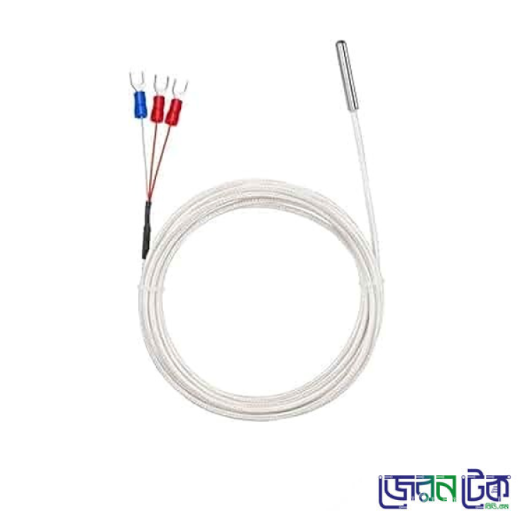 PT100 Temperature Sensor - 3 Wire 50 cm   -50°C to +450°C