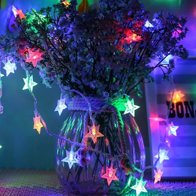 Jhumko Multi Color Star Light
