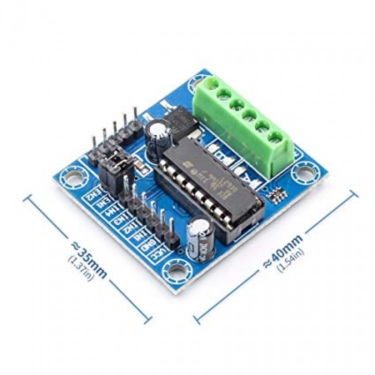 L293D Dual Motor Driver Module