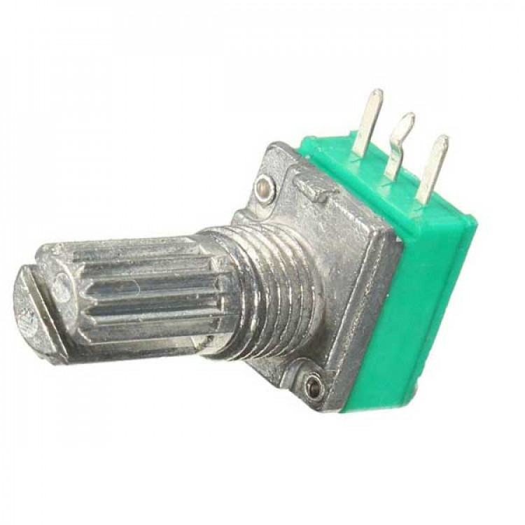 10K Ohm 3 Pin Linear Rotary Potentiometer