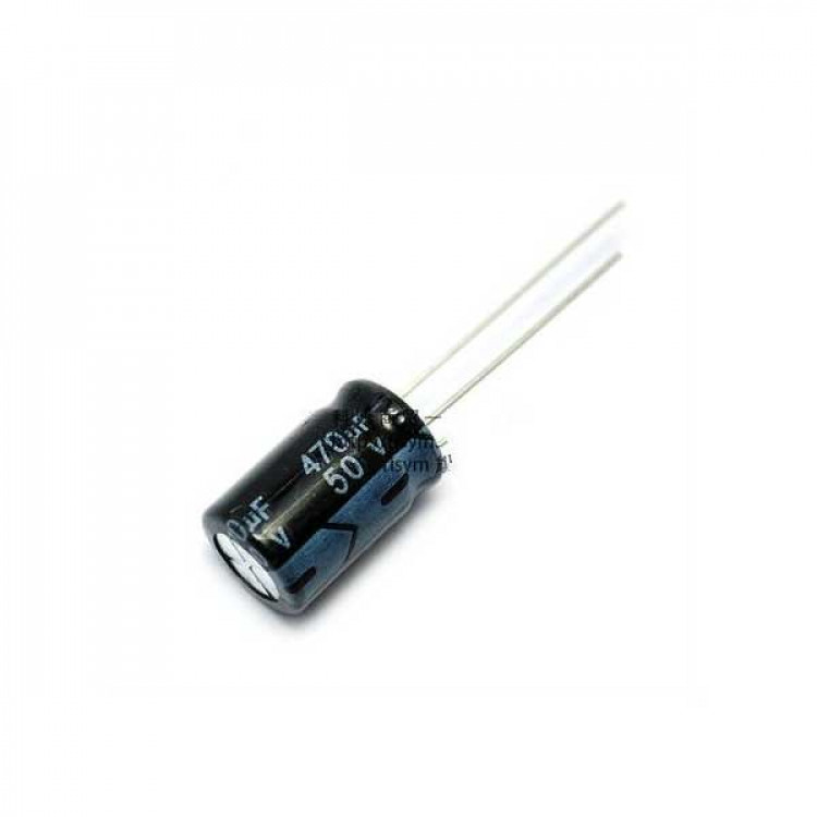 470uf/50V Electrolytic Capacitor
