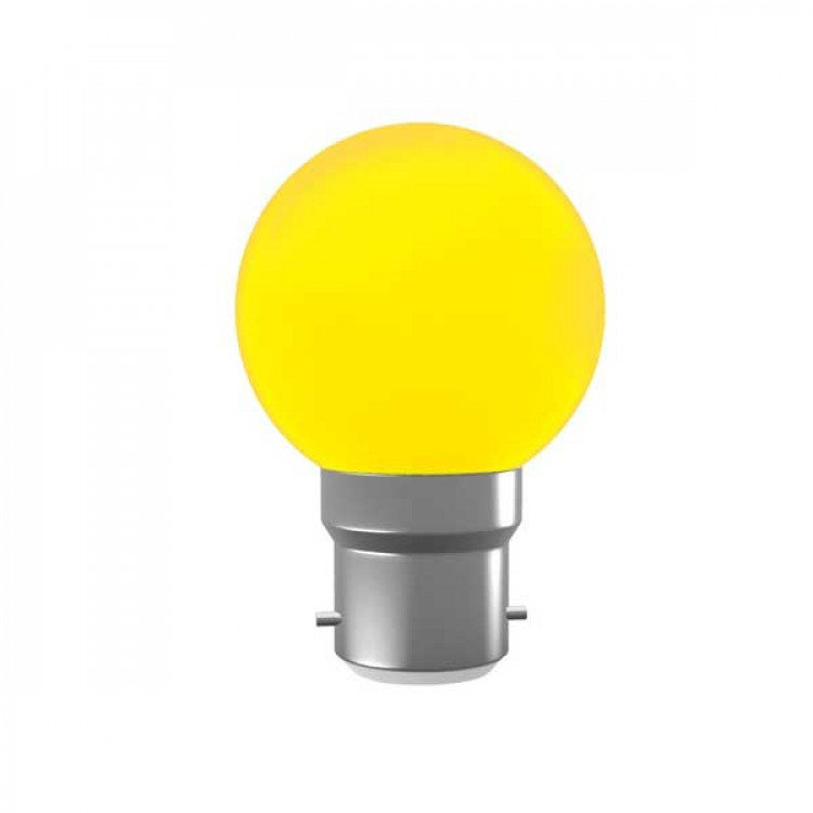 Color Dim Light Multi-color (Yellow/Red/Orange/Blue) 0.5 Watt Pin Type Round