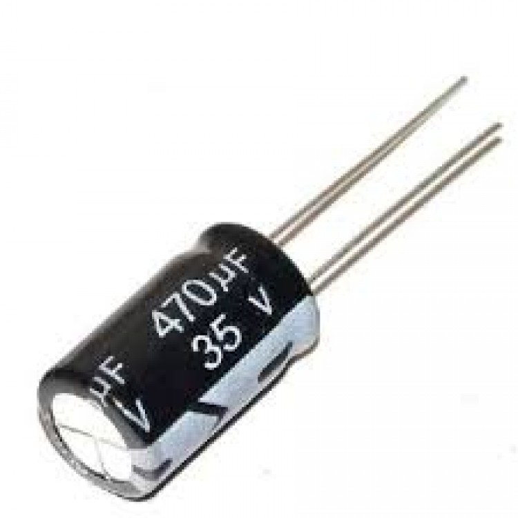 470uf 35V Electrolytic Capacitor