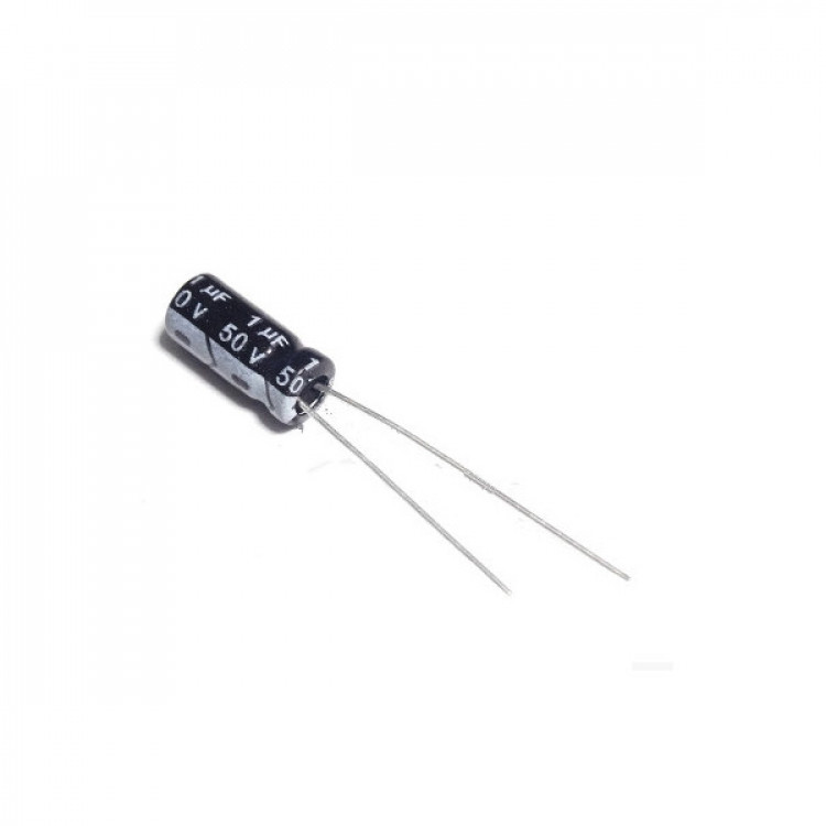 1uf 50V Electrolytic Capacitor