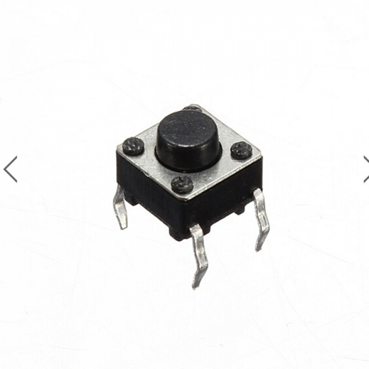 Black mini push button switch_ Dc 4pin