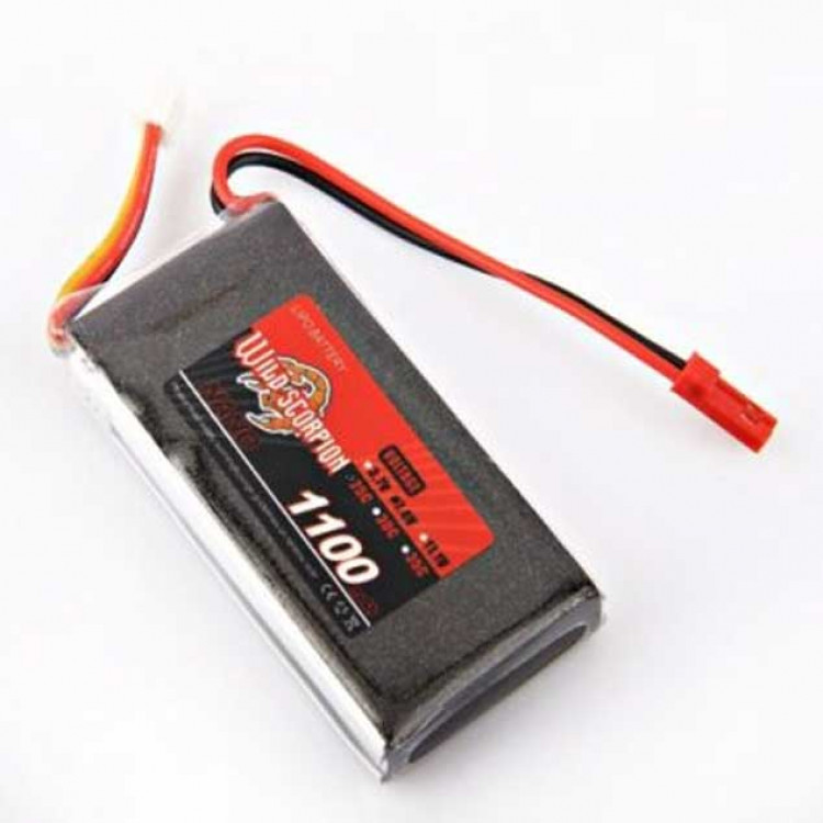 Wild Scorpion 11.1V 1100mAh 3S Li-po Battery