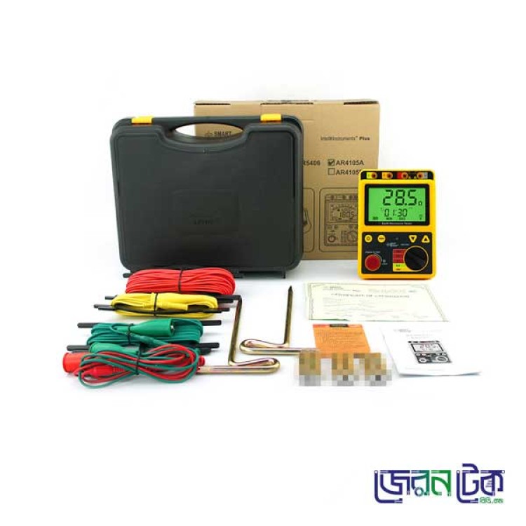 Smart Sensor AR4105B Earth Resistance Tester.