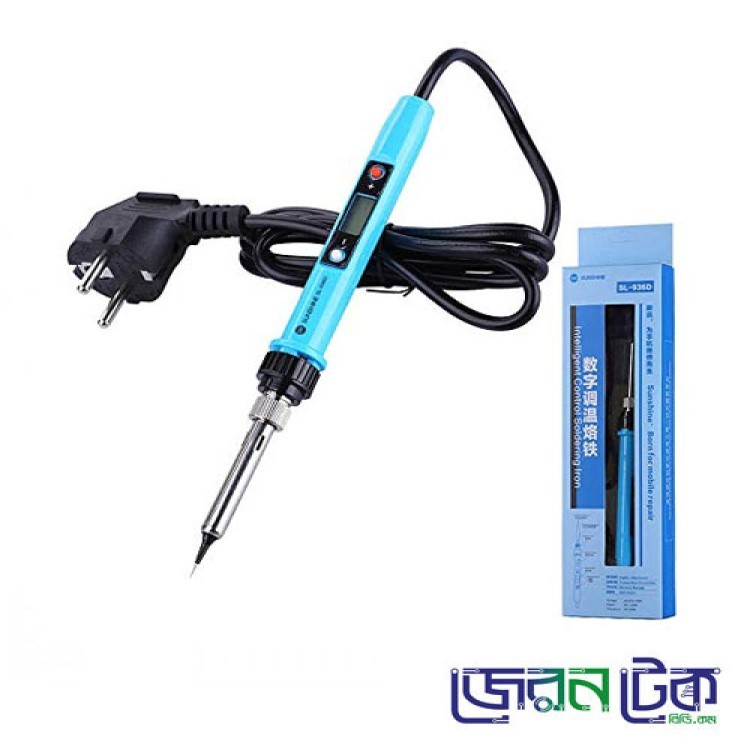 936H 60W LCD Digital Thermostat Adjustable Electric Soldering Iron