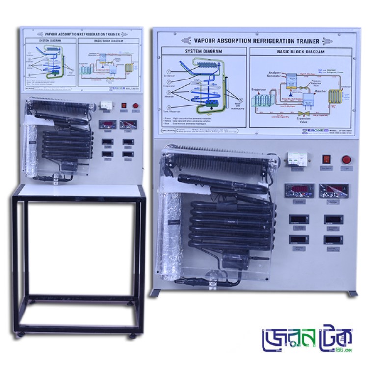Vapour Absorption Refrigeration Trainer.