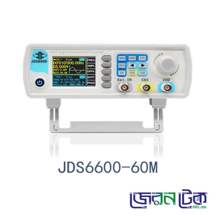JUNCTEK JDS6600 Signal Generator Digital Control Dual-channel Arbitrary waveform generator.