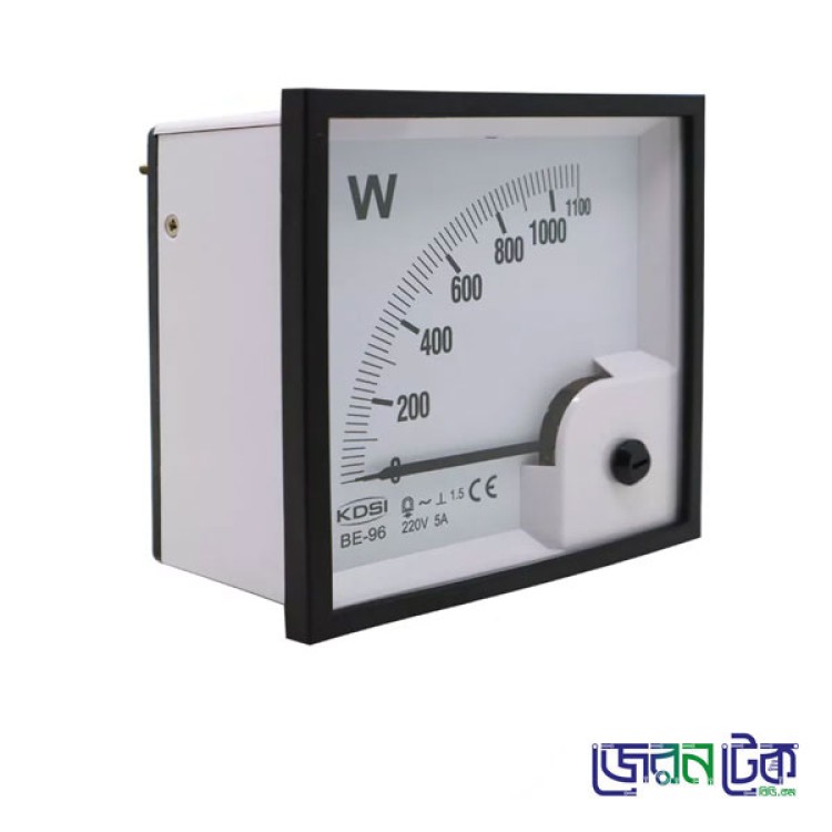 SF-96 Single Phase Analog Power Meter,Watt Meter_0-1000watt.