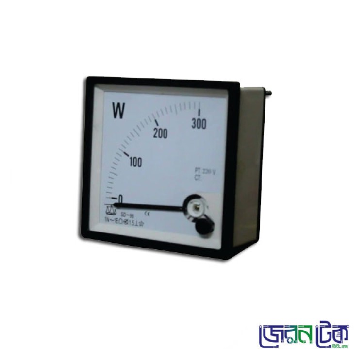 SD-96 Single Phase Analog Power Meter,Watt Meter_0-300W