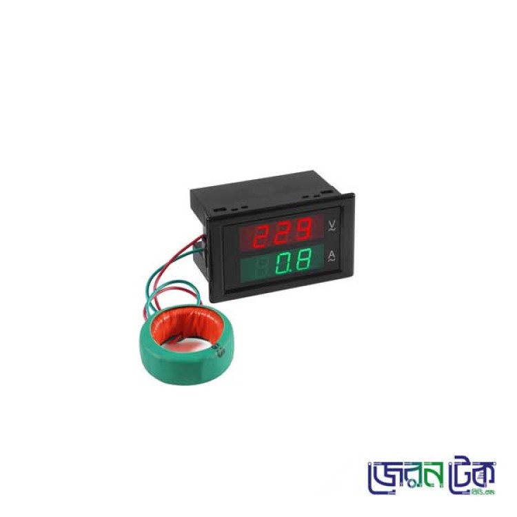 Digital AC Panel Voltmeter and Ammeter With CT