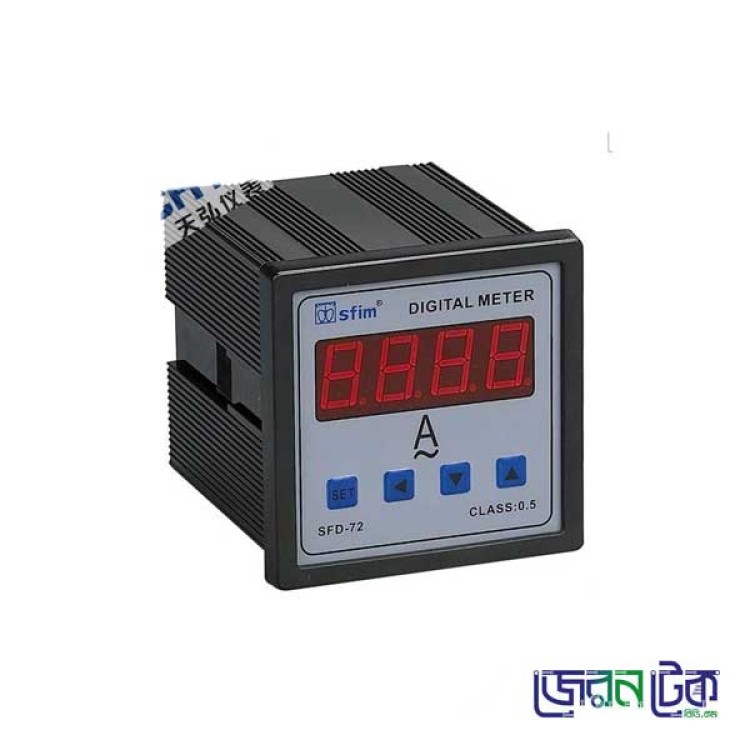 Digital AC Panel Ammeter SFD-72-3_SFIM