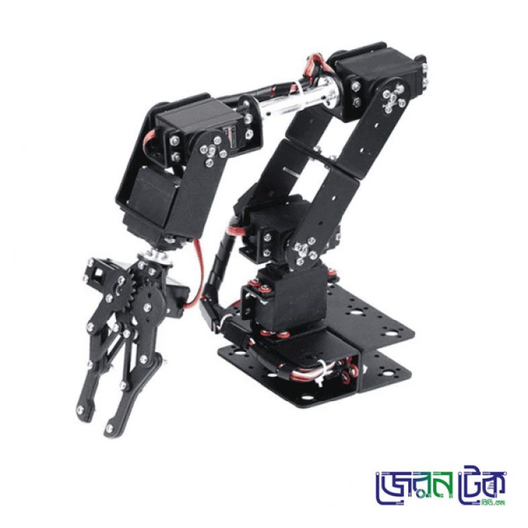 6DOF Robotic Arm Kit Without Motor.