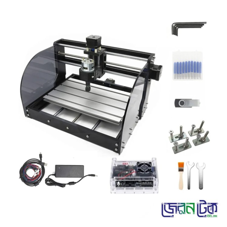 CNC 3018 Pro 3 Axis CNC Router With 40W Laser